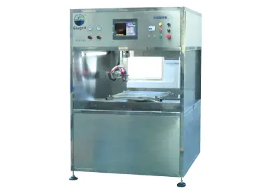 Horizontal Automatic Panel Spray Cabinet